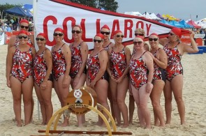Collaroy ladies march past team