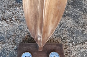 Nautical curved spoon oars blade